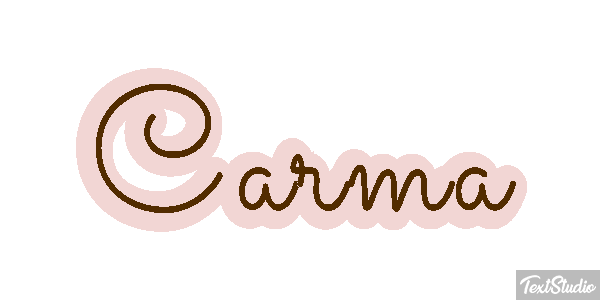 Carma Text effect