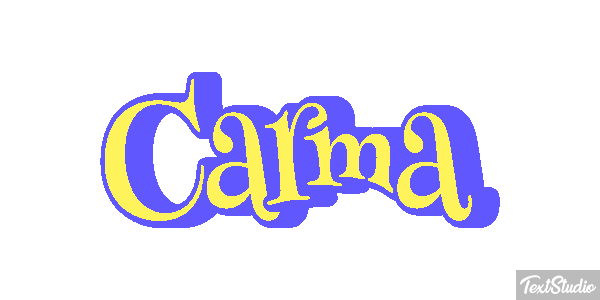 Carma Text effect
