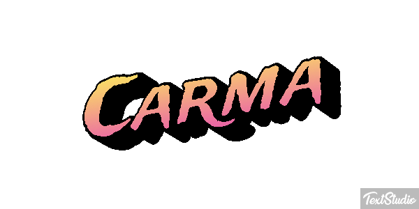 Carma Text effect