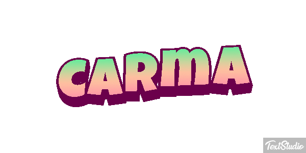Carma Text effect