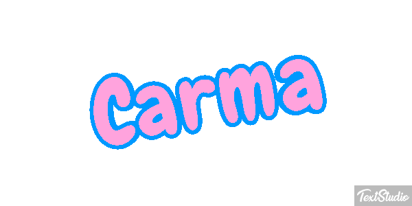 Carma Text effect