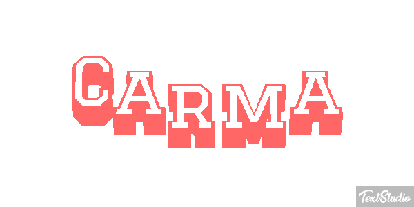 Carma Text effect
