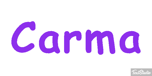 Carma Text effect