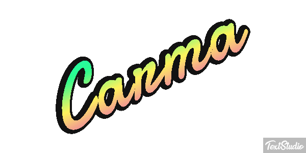 Carma Text effect