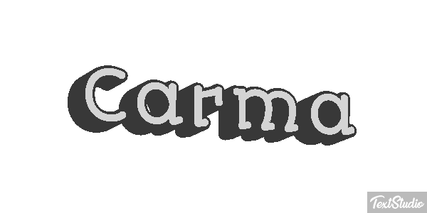 Carma Text effect