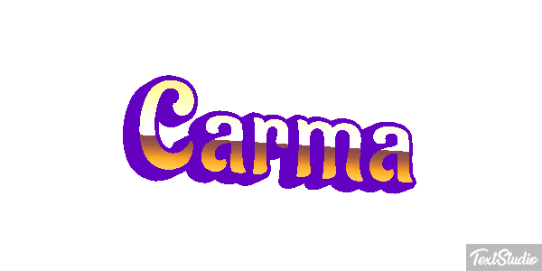 Carma Text effect