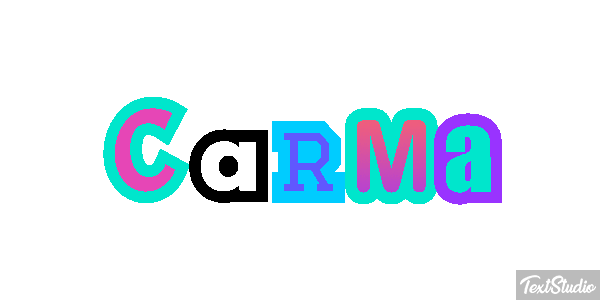 Carma Text effect