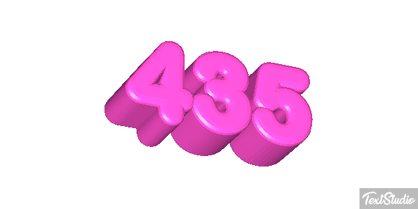 435 Текстовый эффект
