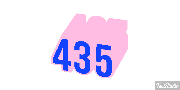 435 Текстовый эффект