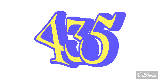 435 Текстовый эффект