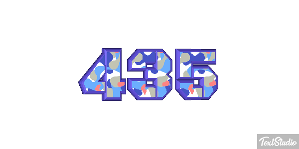 435 Текстовый эффект