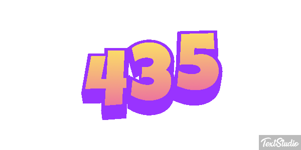 435 Текстовый эффект