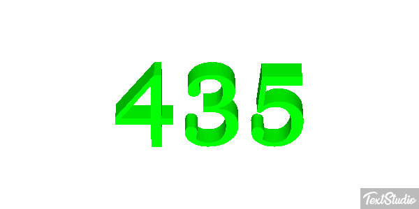 435 Текстовый эффект