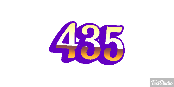 435 Текстовый эффект
