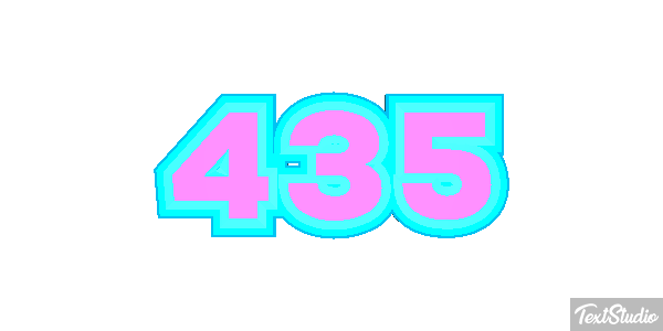 435 Текстовый эффект