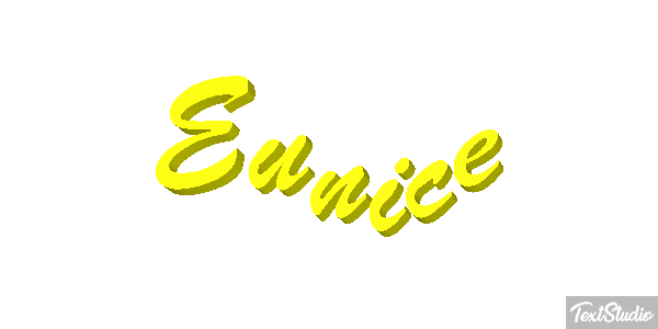 Eunice Effet de texte