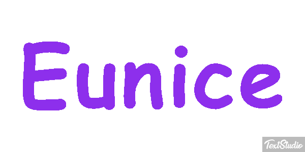 Eunice Effet de texte