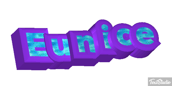 Eunice Effet de texte