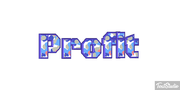 Profit Effetto testo