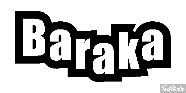 Baraka Text effect