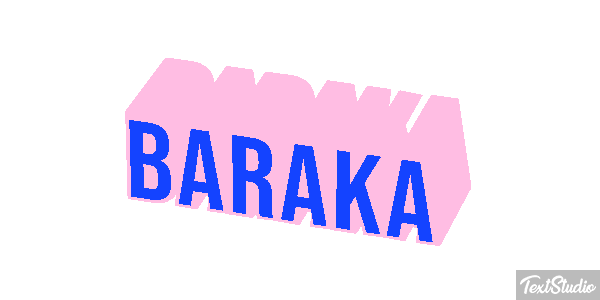 Baraka Text effect