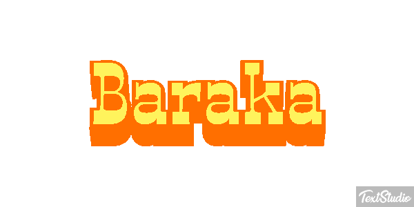 Baraka Text effect