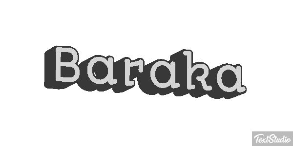 Baraka Text effect