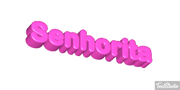 Senhorita Efeito do texto