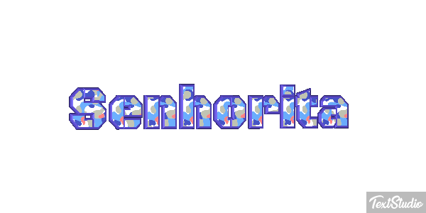 Senhorita Efeito do texto