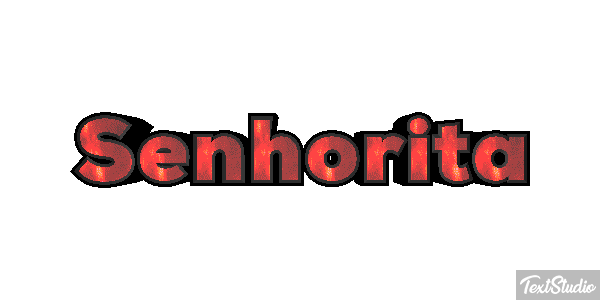 Senhorita Efeito do texto