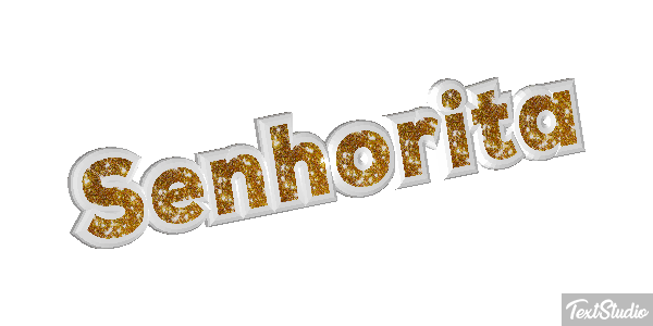 Senhorita Efeito do texto
