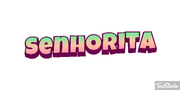 Senhorita Efeito do texto