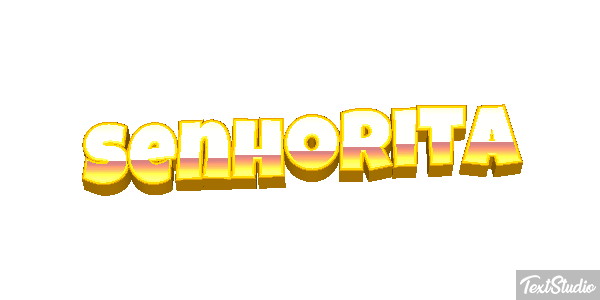 Senhorita Efeito do texto