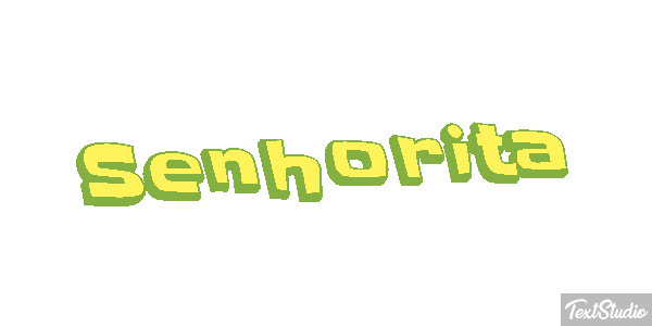 Senhorita Efeito do texto