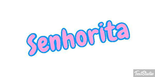 Senhorita Efeito do texto