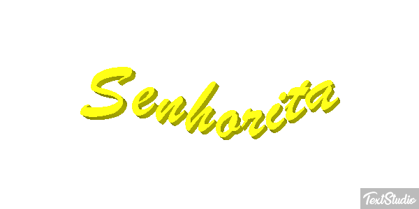 Senhorita Efeito do texto