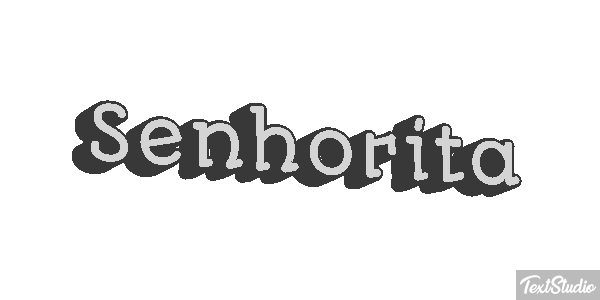 Senhorita Efeito do texto
