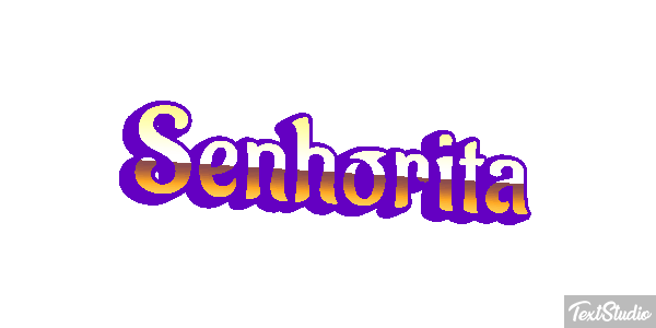 Senhorita Efeito do texto