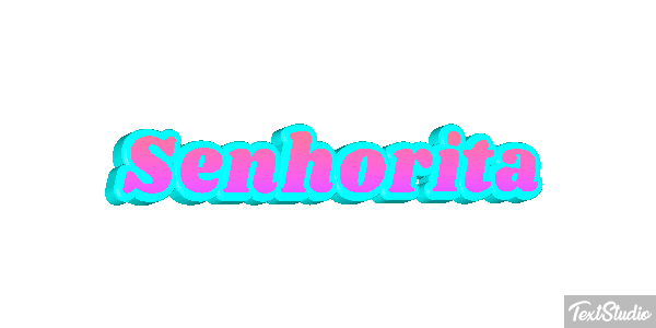 Senhorita Efeito do texto