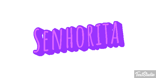 Senhorita Efeito do texto