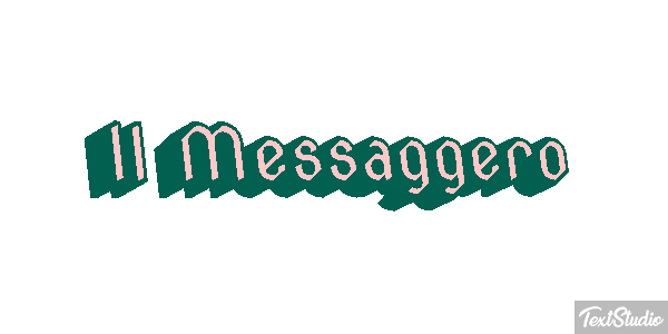 Il Messaggero Effetto testo