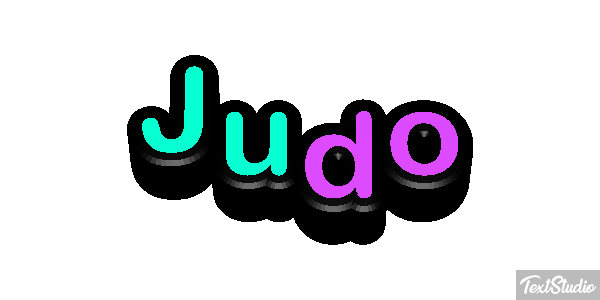 Judo Effetto testo
