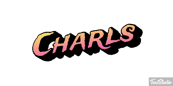 Charls テキスト効果