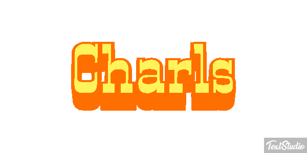 Charls テキスト効果