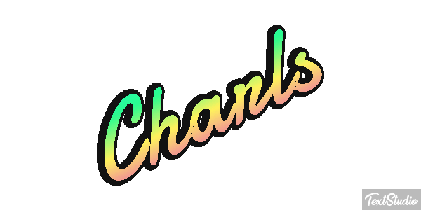 Charls テキスト効果