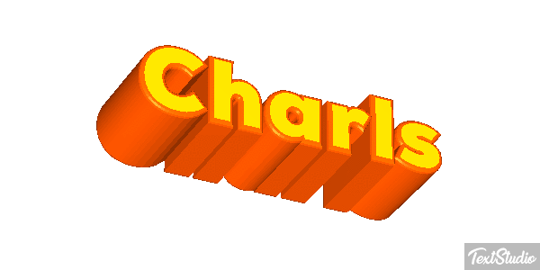 Charls テキスト効果