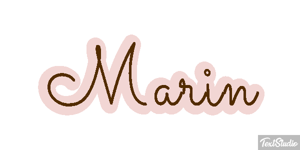 Marin Efekt tekstowy