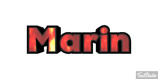 Marin Efekt tekstowy