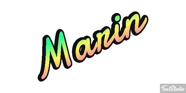 Marin Efekt tekstowy