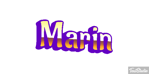 Marin Efekt tekstowy